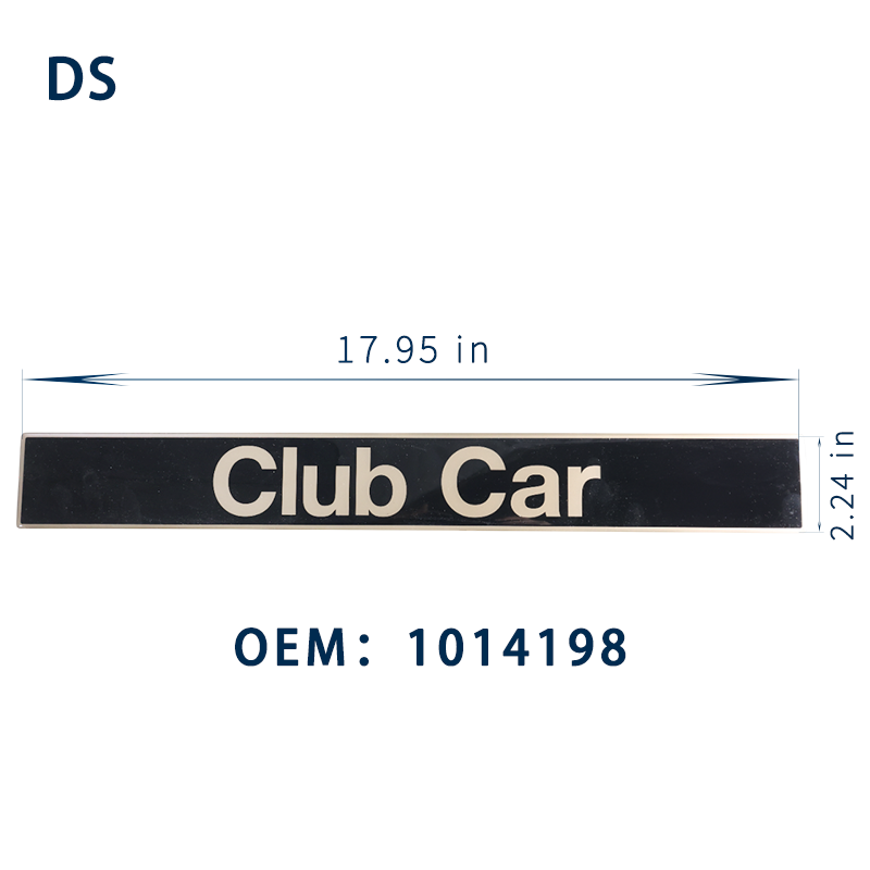 Club Car DS Precedent Front Lo - Golf Equipment Logo 评论和价格